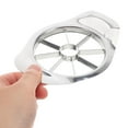 thumbnail image 3 of PAMINGONO Apple Slicer and Corer Stainless Steel Kitchen Tool Silver 1Pcs, 3 of 7