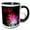 Black/White, variant on 3drose, Bright Lights of Space - Bold and Bright Colorations of Galaxies and Constellations, 11oz Mug