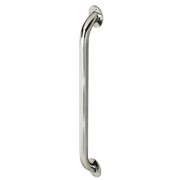 Medline Knurled Grab Bars, 12", Chrome, Case Of 3