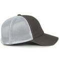 thumbnail image 3 of Outdoor Cap FWT-130SB Pre-Curved Visor-Charcoal/White, 3 of 8