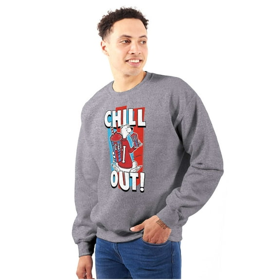 Officially Icee Logo Chill Out Sweatshirt for Men or Women Brisco Brands S