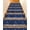 Blue, variant on Black Christmas Tree Stair Treads for Wooden Steps Indoor Runner Rug Carpet, Xmas Balls Pine Needles Snowflake 4 Pieces Peel and Stick Staircase Step Treads Covers Washable Throw Door Mats, 30"x8"