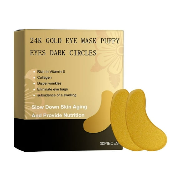 TechWave Gold Eye For Aging Firming And Reducing Eye Dark And Fine Lines Puffy Eye Gel by Design for Eyes Collagen Eye Pads Korean Sandwich Eyes Eye Tape for Hooded Eyes Japanese Eyes Different than