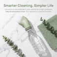 thumbnail image 4 of Multipurpose Gap Cleaning Brush with Water Bottle Connector, 2-in-1 Deep Groove Crevice Scrub Brush for Kitchen and Bathroom, Versatile Grout Cleaner Tool for Window Tracks and Corners, 4 of 6