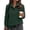 A1_Blackish Green, variant on Button Stand Collar Pullover Sweatshirt for Women Jacket Sweatshirts Buttons V Neck Long Sleeve Henley Pullover Sweatshirt Long Sleeve Sweatshirts Trendy Sweatshirts Gym Sweatshirt White 3Xl