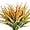 Yellow, variant on ZOELNIC Artificial Fake Grass, 4pcs Outdoor Faux Grasses Plastic Plants Greenery UV Resistant for Outside Home Windowbox Garden Office Patio Hanging Planter Front Porch Décor (Light Purple)