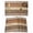 Brown Beige, variant on Placemats Set of 4, Farmhouse Navy Blue Brown Woven Placemat, Linen Place Mats for Kitchen/Dining Tables, Vintage Wooden Striped Washable Table Mats for Party