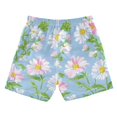 thumbnail image 7 of FORMRS Boys Swim Trunks Quick Dry Mesh Liner Boardshorts Sizes XS-XL, Blue Floral, 7 of 7
