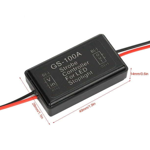 Flash Strobe Controller , Car Smart Flash Strobe Controller For LED