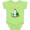 thumbnail image 3 of Inktastic 1st Birthday Green Christmas Tree with Yellow Star Boys or Girls Baby Bodysuit, 3 of 5