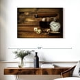 thumbnail image 3 of Elephant Stock Late Night Drinks Wall Art - Horizontal Canvas Wall Art - Living Room Wall Decor - Food And Drink Canvas - Brown And Silver Decor - 36" x 24", 3 of 8