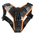 thumbnail image 1 of Ndcxsfigh 适用于 Yi Hero OSMO 相机摩托车头盔下巴带支架 (橙色), 1 of 9
