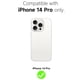 thumbnail image 2 of Svaove Para Iphone 14 Pro Funda De Teléfono Silicona Líquida Delgada Ultra Delgada Minimalista Funda De Teléfono Girly Lindo Liso Brillante Color Sólido Mate Suave Goma Gel Plástico Tpu Parachoques Am, 2 of 5