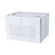 thumbnail image 2 of Caja de almacenamiento para enrutador, organizador de escritorio portátil multifuncional, regleta de enchufes, cable Blanco, 2 of 9