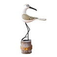 thumbnail image 4 of Figura de gaviota de madera, escultura decorativa para el hogar, estatua de pájaro, decoración para escritorio y sala de estar., 4 of 9
