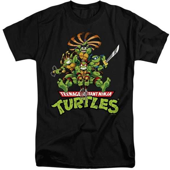 TMNT Teenage Mutant Ninja Turtles Manga Turtles Unisex Adult Tall T Shirt