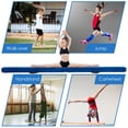 thumbnail image 6 of Infans 7FT Folding Gymnastic Beam Portable Floor Balance Beam w/Handles for Gymnasts, 6 of 7