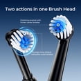 thumbnail image 6 of Fairywill Rotating Electric Toothbrush for Adults, Rechargeable Spin Ultrasonic Toothbrush with Plug-in Charging,4 Brush Heads, Black, 6 of 15