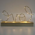 thumbnail image 1 of English Letter Shape "LOVE" LED Beautiful Light Decor for Home Valentine's Day Birthday Decoration, 1 of 7