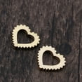 thumbnail image 3 of MLINS  100 Pcs Small Wood Hearts Craft Embellishments Supplies Decor, 3 of 8