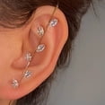 thumbnail image 1 of Ear Crawler Hook Earring Creative Ear Wrap Climber Earring Ear Cuff for Women, 1 of 6