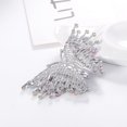 thumbnail image 3 of Broche de mariposa vintage creativo colorido con diamantes de imitación, 3 of 4
