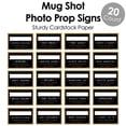 thumbnail image 5 of Big Dot of Happiness Chic Birthday Party Mug Shots - Black and Gold - Photo Booth Props Party Mugshot Signs - 20 Count, 5 of 7