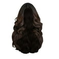 thumbnail image 1 of Peluca Ondulada, Cabello Largo Y , Accesorios para Pelucas, Fibra de Moda Esponjosa, Onda Corporal, Peluca Sintética, Pelucas Realistas para Usa Marrón Yinane Peluca ondulada, 1 of 7