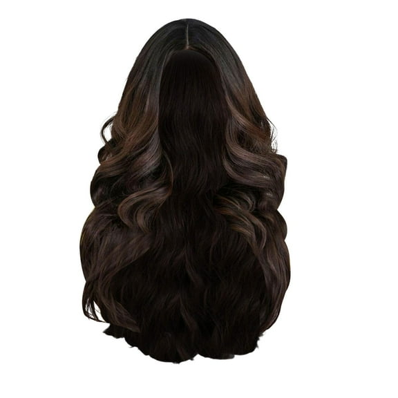 Wavy , Hair Fashion Body 30" Lightweight Realistic s Synthetic Brown
