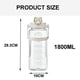 thumbnail image 2 of Botella de agua grande, botella de agua grande a prueba de fugas con asa Tritan para fitness, deportes al aire libre, 2 of 5