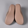 thumbnail image 4 of CYMMPU Women's Metal Buckle Backless Wedge Mules, Round Toe Slip On Cutout Clogs, Lightweight Daily Casual Shoes Khaki 39, 4 of 9