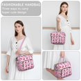 thumbnail image 6 of Insulated Lunch Bag Women, Leakproof Large Lunch Box, Reusable Lunch Cooler Bag with Adjustable Strap, Lunch Tote Bag for Work Women,Cherry Pattern Lunch Tote Bags Gifts for Woman, Mom, 6 of 6