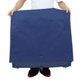 thumbnail image 5 of Clispeed Waterproof Oxford Cloth Laundry Cart Replacement Bag Dark Blue Removable Storage Organizer, 5 of 8