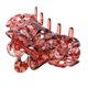 thumbnail image 4 of Clips de garra para el cabello Clips de mandíbula para el cabello de sujeción fuerte Barrette Pinzas de agarre antideslizantes Estilo Rojo clarete Yuyangstore Garra del pelo, 4 of 8