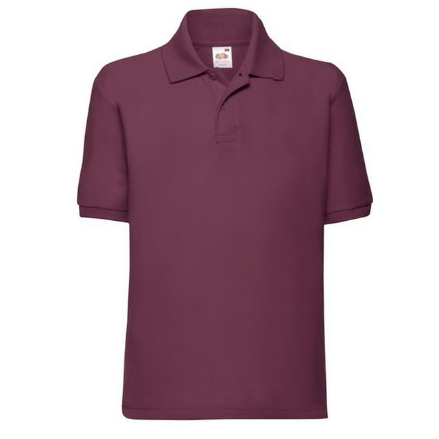 Fruit of the Loom Polo Garçons/filles 65/35