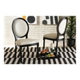 thumbnail image 2 of Baxton Studio Louis Beige and Black Finished Wood 2-Piece Dining Chair Set, 2 of 19