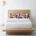 thumbnail image 6 of Yayeee Pillowcase King Size Set of 2 Satin Wrinkle Resistant Pillow Case, Pink Kiwi, 6 of 7