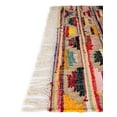 thumbnail image 6 of Unique Loom Chindi Trellis Collection Area Rug - Candy (4' 1" x 6' 1" Rectangle Multi/Beige), 6 of 7
