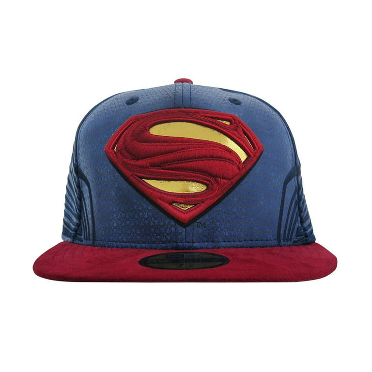 Superman Justice League Armor 59Fifty Fitted Hat-7 1/4 Fitted