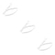 thumbnail image 5 of Qarigey 1 par de correas invisibles transparentes para zapatos para sujetar zapatos sueltos tacones altos mulas Type1 NO1, 5 of 6