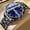 Black and Blue Surface, variant on Quartz watch for men, dual calendar, diamond-shaped case, luminous, waterproof, stylish, high-end quartz watch, trendy men's wristwatch