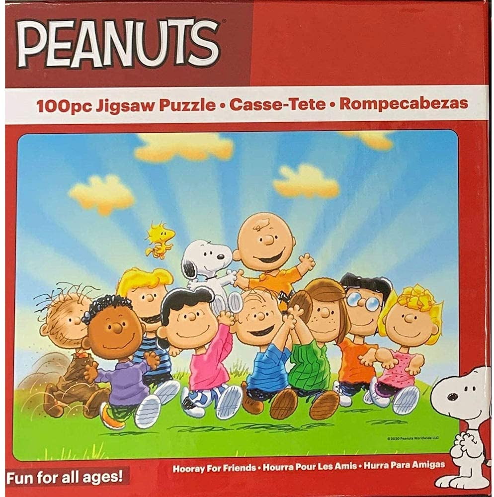 Snoopy's Circus Peanuts Classic 100-Piece Jigsaw Puzzle 