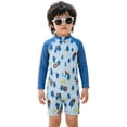 thumbnail image 5 of Swimming Suit Boy Rash Guard Cartoon Boys' Swimwear Bathing Suit 6-7 Years, 5 of 5