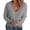 Gray, variant on Aayomet Womens Sweaters Women's Fashion Sweater Long Sleeve Casual Ribbed Knit Winter Clothes Pullover Sweaters Blouse Top,Khaki S-XXL