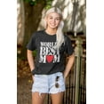 thumbnail image 4 of Worlds Best Mom Cool Mother's Day Women's Plus Size Graphic Tee Brisco Brands 5X, 4 of 5