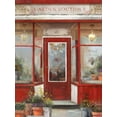 thumbnail image 2 of Wilson, Aimee 19x24 White Modern Wood Framed Museum Art Print Titled - Flower Shop, 2 of 4