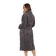 thumbnail image 4 of Bata de Baño para Hombre y Mujer de Textura Suave - Albornoz Absorbente Unisex con Cinturon Ideal para Spa Hotel y Hogar Gris GAON, 4 of 5