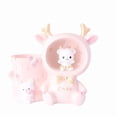 thumbnail image 5 of Cartoon fantasy Bella rabbit pen lamp series resin gift girl bedroom desktop decoration ornaments 2104-60 Qiao Yannian, 5 of 5