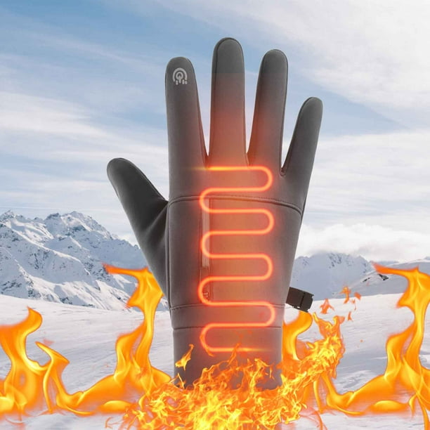 Guantes de Ciclismo de Invierno M Guantes de Invierno Cálidos Vehículo Al Aire Libre