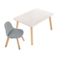 thumbnail image 1 of Mesa Rectangular - Silla Frankfur (Gris), 1 of 2